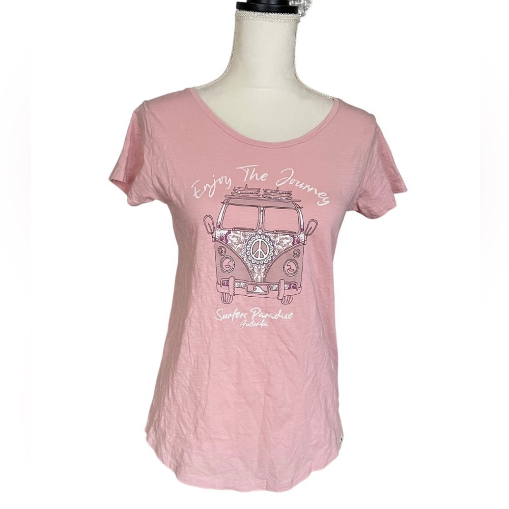 Pacific Creations Van Life “Enjoy The Journey “Surfers Tee Shirt
